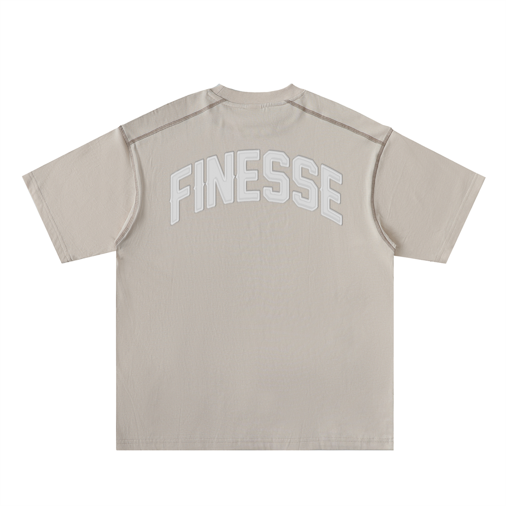 Finesse Oversized Stitched Tshirt