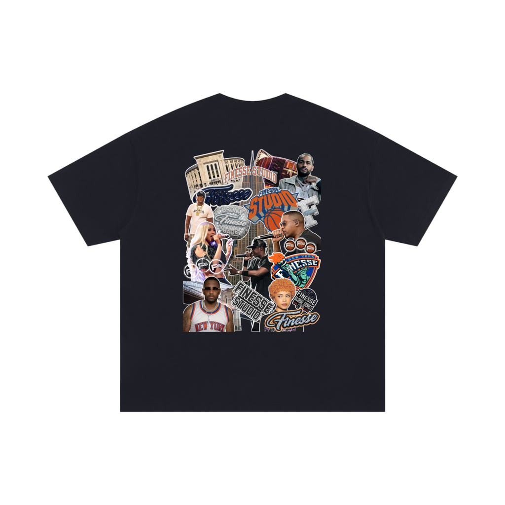 Finesse Oversized “NY State of Mind” T-Shirt
