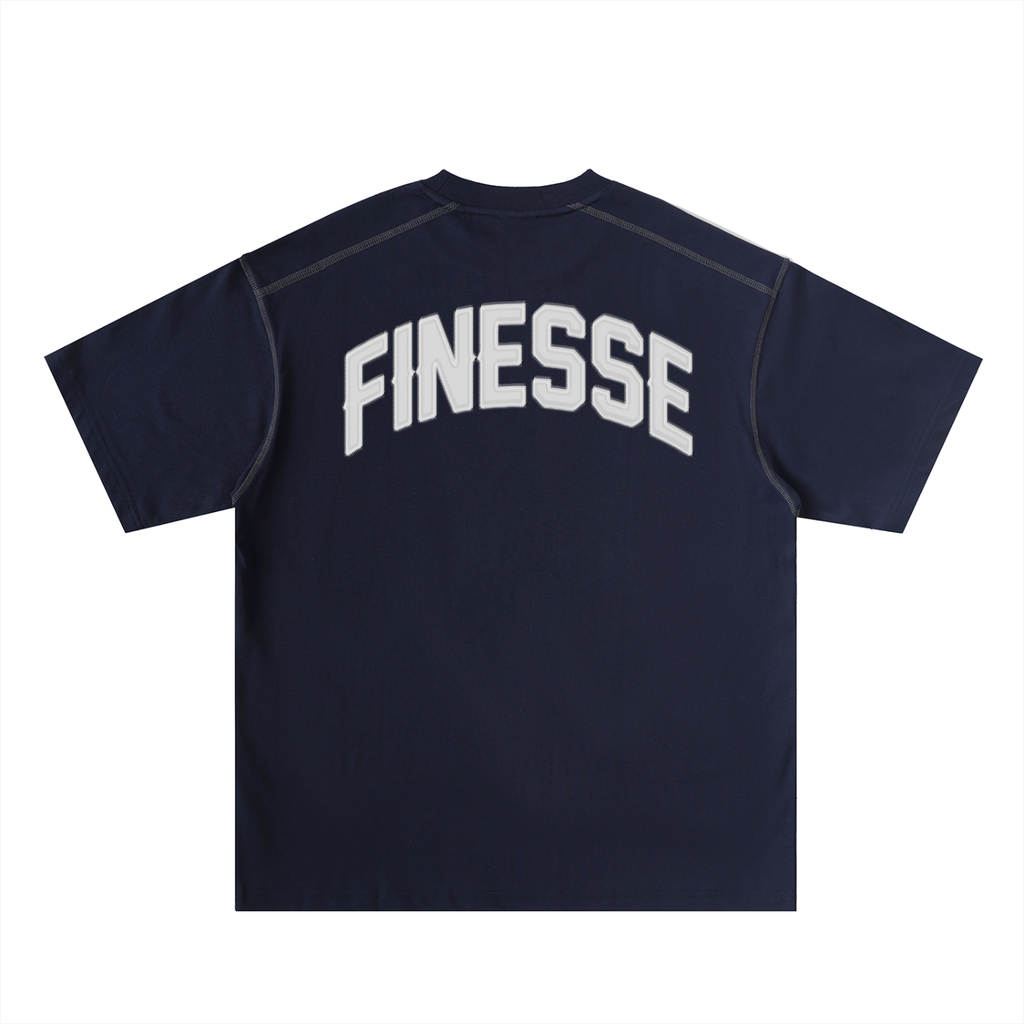 Finesse Oversized Stitched Tshirt