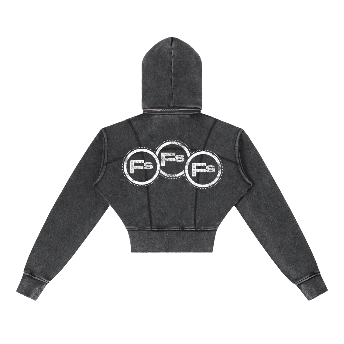 Finesse Women’s Vintage Cropped Hoodie