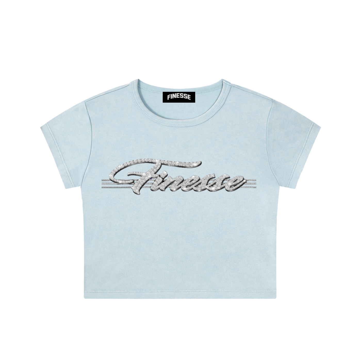Finesse Women’s Washed Crop Top